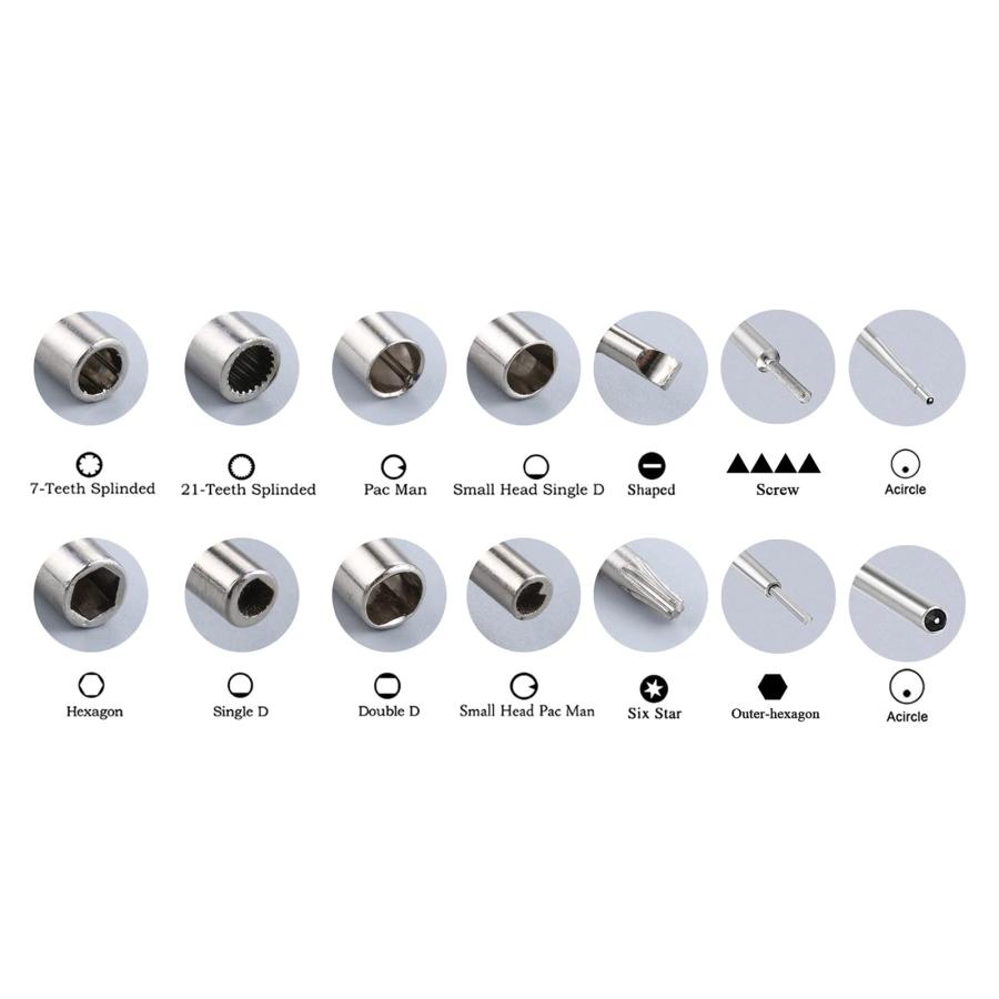 Bowarepro キャブレター 調整ツール 調整用ドライバー14本セット キャブレター調整工具 キャブレター用ピンクリーナー 収納ケース付き |  | 02