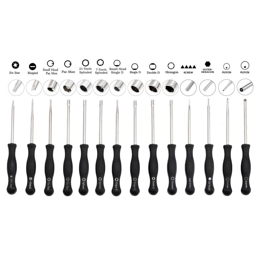 Bowarepro キャブレター 調整ツール 調整用ドライバー14本セット キャブレター調整工具 キャブレター用ピンクリーナー 収納ケース付き |  | 03