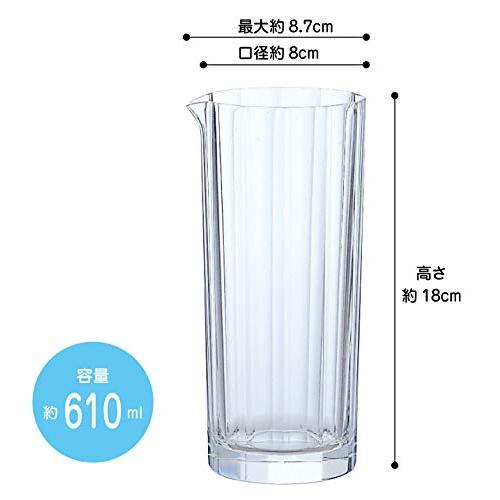 アデリア 水差し ガラス クリア 610ml エスキナ カラフェ 日本製 B6504 |  | 03