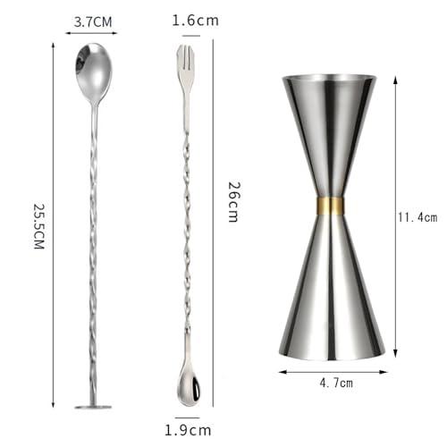 DFsucces メジャーカップ 30/45ml ステンレス鋼 ジガーカップ 目盛り付き カクテル計量カップ ダブルヘッド シルバー 30/45 |  | 01