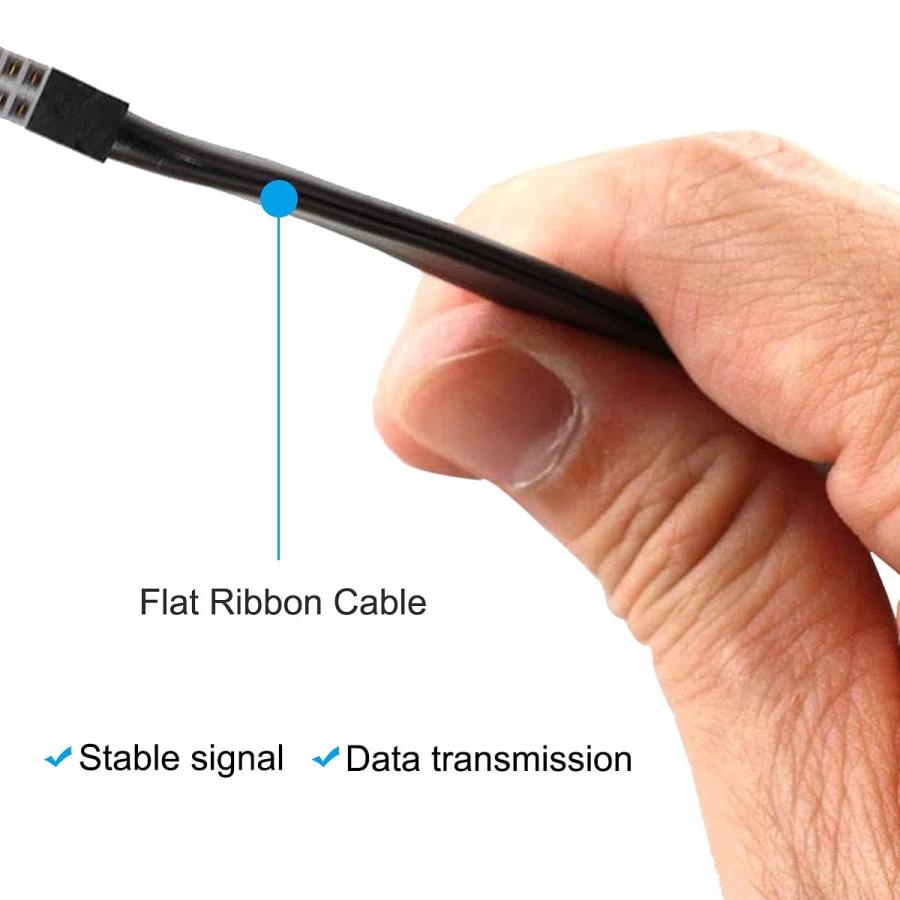 Xiatiaosann 2パック小型ミニUSB 3.0 19ピン20ピン延長ヘッダーアダプターケーブル、メインボード用マザーボードUSB3.0延 |  | 04
