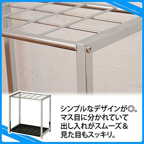 不二貿易 傘立て 大 幅48cm 15本 クロム オフィス用 83708 不二貿易 傘立て 大 幅48cm 15本 クロム オフィス用 83708
