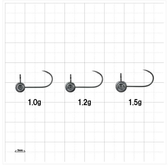 がまかつGamakatsu G 宵姫AJカスタムTG ラウンドタイプ #4-1.5g |  | 01
