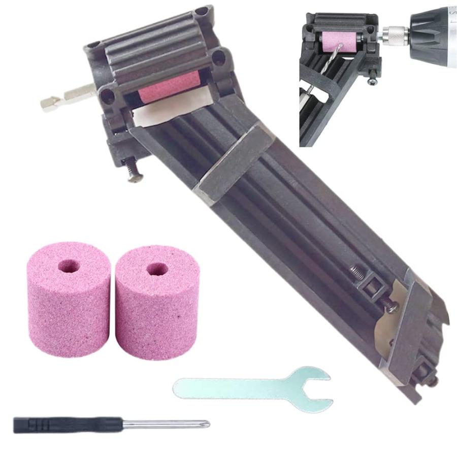 Aurooooa ドリルシャープナー 使用範囲2.0-12.5mm 鉄工ドリル用 ルシャープ 研削工具 ポータブルドリ 電動工具部品 | 