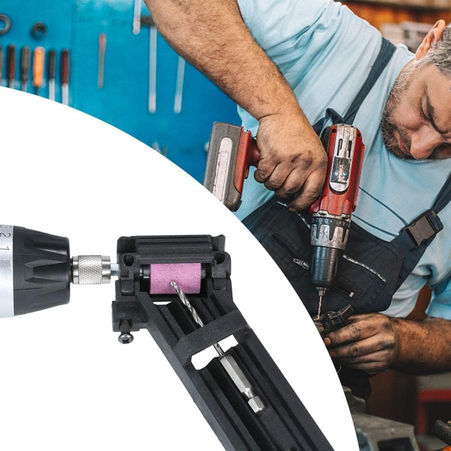 Aurooooa ドリルシャープナー 使用範囲2.0-12.5mm 鉄工ドリル用 ルシャープ 研削工具 ポータブルドリ 電動工具部品 |  | 06