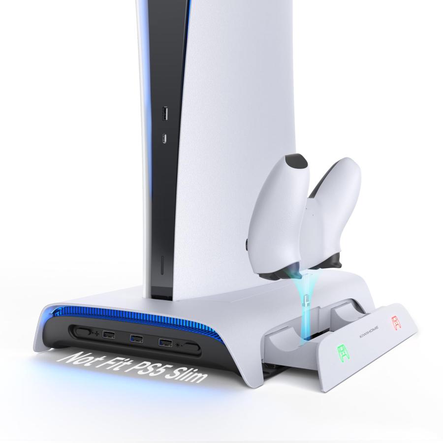 PS5用 スタンド KIWIHOME 縦置きスタンド 磁気充電版ps5 周辺