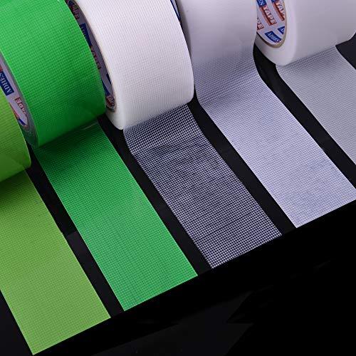 ADHES 養生テープ 半透明 ガムテープ布 はがせる 窓ガラス 仮固定用 50mmx25m 5巻入り YC16-中粘着 |  | 06