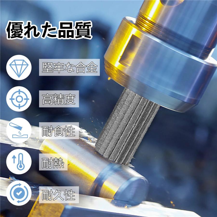 20個セット タングステンバー 超硬バー ロータリーバー ドリル カッター高速度鋼 金属 さび落とし ロータリー工具 木工 プラスチック 加工 |  | 03