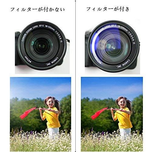 62mm レンズフィルター MC UV レンズ保護フィルター 多層加工 薄枠 撥水防汚紫外線吸収用 各メーカー対応 62mm |  | 03