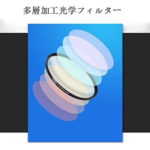 62mm レンズフィルター MC UV レンズ保護フィルター 多層加工 薄枠 撥水防汚紫外線吸収用 各メーカー対応 62mm |  | 04