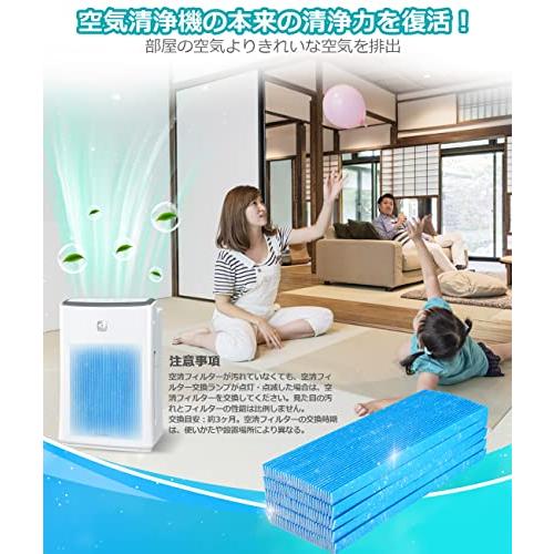 【互換品】 ダイキン 空気清浄機交換用フィルター プリーツフィルター KAC017A4/KAC006A4の後継品にご対応 集じん・抗菌・脱臭・花粉対策 |  | 05