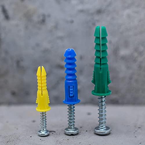 ボードアンカー ビスセット 66pcs 3種サイズ プラスチック膨張チューブ タッピングねじ 中空壁アンカー 乾式壁アンカー 強力 回転防止 固 |  | 04