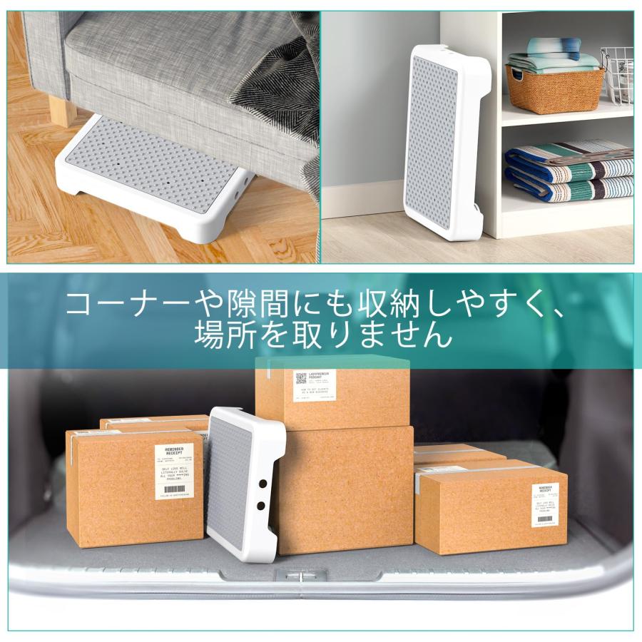 SPACEKEEPER 踏み台 低踏み台 段差解消 伸縮可能 踏台昇降用トスツール 足置き 乗り降り 滑り止め 補助 介助 車 乗り降り 玄関 |  | 04