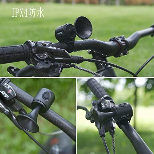 PLATTBK 自転車用ベル 電子ホーン 防水IPX4 サイクルベル 軽量 大音量 120dB ロードバイク警音器 1種類サウンド マウンテンバ |  | 01