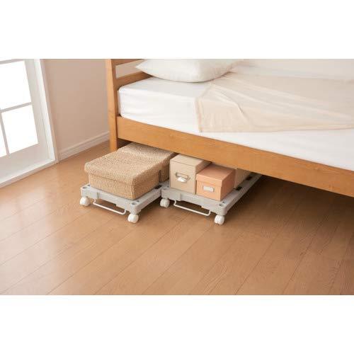 天馬Tenma クローゼットや押入れの収納物の出し入れが簡単にできるキャリー 伸びるんキャリー 奥行の調整可能で通気性も考慮した形状で湿気対策も |  | 03