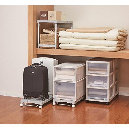 天馬Tenma クローゼットや押入れの収納物の出し入れが簡単にできるキャリー 伸びるんキャリー 奥行の調整可能で通気性も考慮した形状で湿気対策も |  | 07