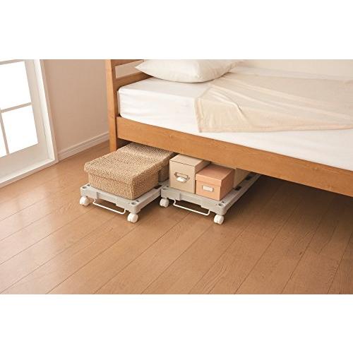 天馬Tenma クローゼットや押入れの収納物の出し入れが簡単にできるキャリー 伸びるんキャリー 奥行の調整可能で通気性も考慮した形状で湿気対策も |  | 09