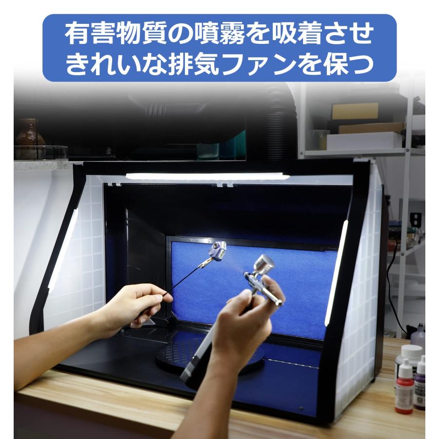 Anesty 塗装ブース用 フィルター 手元で交換 替フィルター 2層の