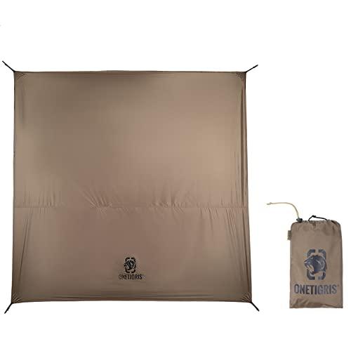 OneTigris SOLO HOMESTEADテント専用グランドシート テントシート240x240 軽量 キャンプ 登山 ピクニック | 