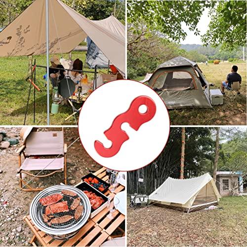 Azarxis アルミ自在金具 コードスライダー カタツムリ 軽量耐久 三角 ロープテンショナー ロープ長さ調整 穴径5.8ｍｍ ガイラインライ |  | 05