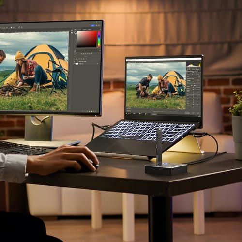 FIDECO M.2 NVMe SATA SSD クローナー ドック デュアルベイ M.2 NVME SATA SSD エンクロージャ 20Gb |  | 07