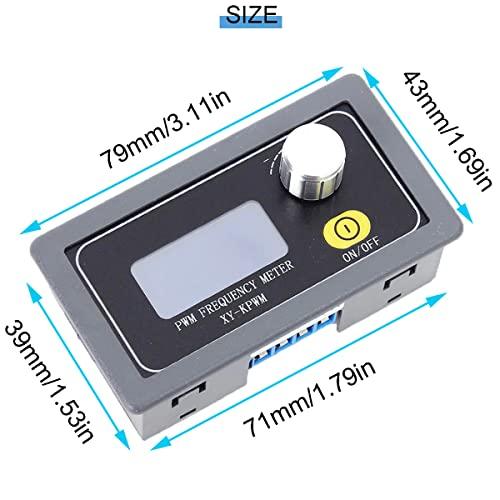 Youmile PWM信号発生モジュール 1チャンネル 1Hz-150KHz LCDディスプレイPWMパルス周波数デューティサイクル調整可能モジ |  | 02