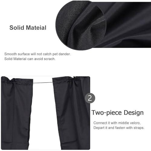 2枚セット車用 間仕切りカーテン BetterJonny 二重マテリアル 車用カーテン遮光カーテン自動車分割日除けカーテン車載プライバシーカーテ |  | 01