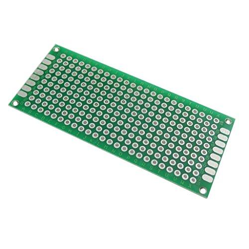 EasyWordMall 20個 2x8 3x7 4x6 5x7CM PCB ユニバーサル プリント基板 電子回路基板 両面 DIY パンこね台 |  | 04