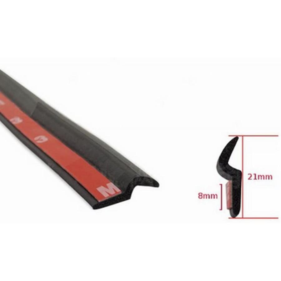 Dilraba 車内 静音化 ウェザーストリップ Z型 静音モール 気密性アップ 黒 5m |  | 01