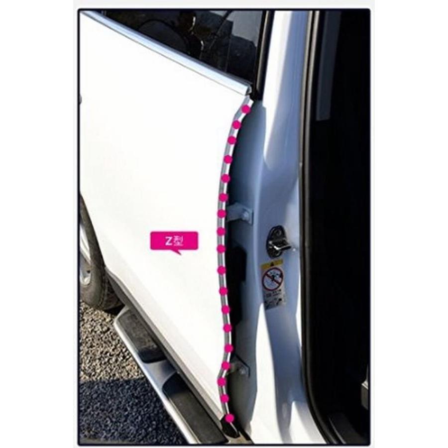 Dilraba 車内 静音化 ウェザーストリップ Z型 静音モール 気密性アップ 黒 5m |  | 04