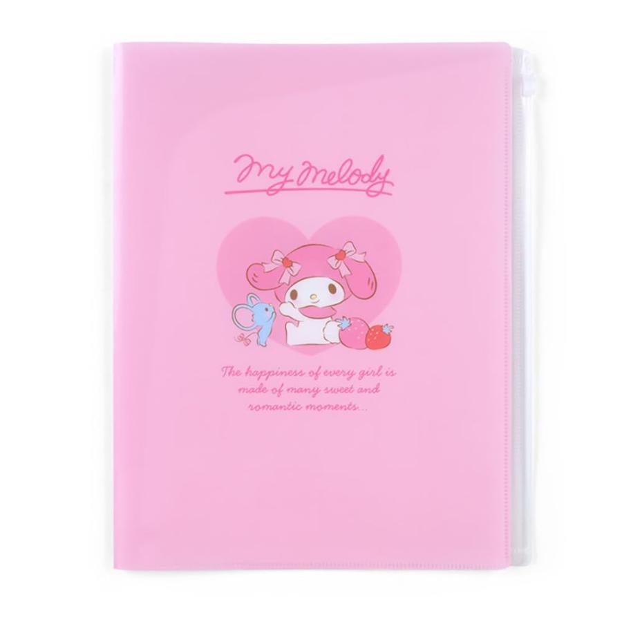 サンリオSANRIO マイメロディ ファスナー付き6ポケットクリア