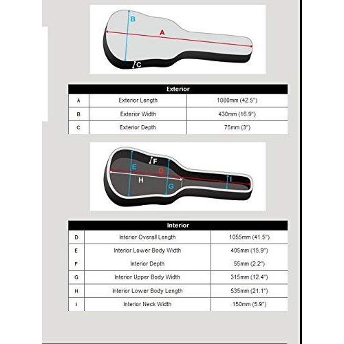 Ibanez 個性と遊び心がコンセプトのエレキギター用バッグ 保護クッション装備 ブラック IGB541-BK |  | 04