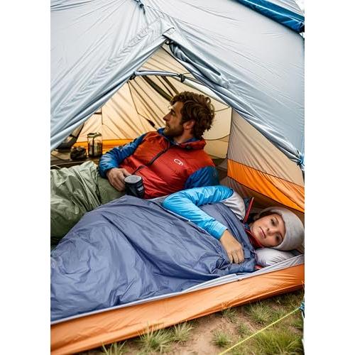 封筒型 寝袋 シュラフ 軽量 保温 スリーピングバッグ 1人用 アウトド 登山 車中泊 防災用 室内用ア キャンプ 春夏秋用 グリーン |  | 04