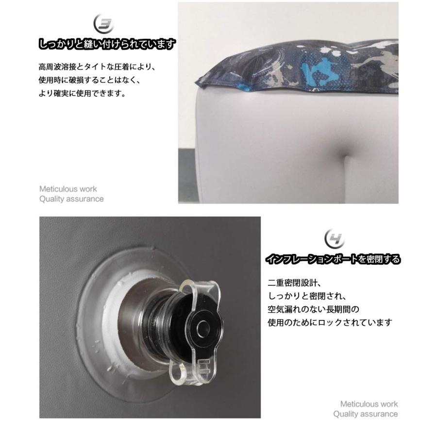 YOUTALLY カーマットレス 車中泊 マット インフレータブルバックシートギャップパッド 自動車マットレス後部座席ギャップパッドエアベッドク |  | 05
