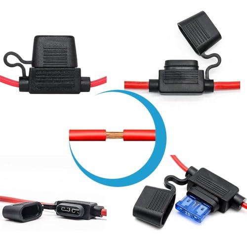 HiLiBoom 5個 インライン ヒューズホルダー ブレードヒューズ 3A / 5A / 7.5A / 10A / 15A / 20A各1個入 |  | 02