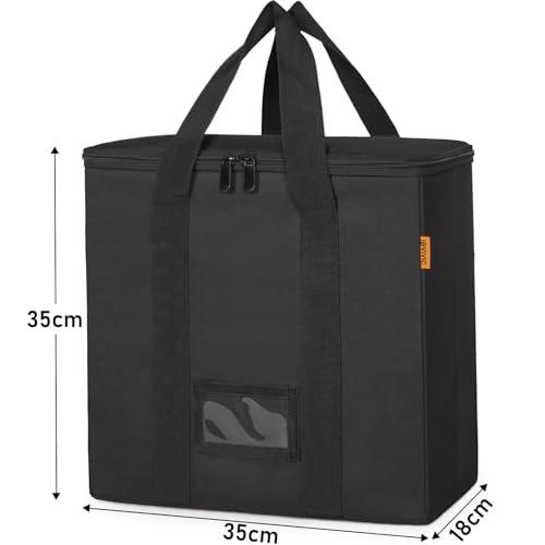 BQKOZFIN レコードケース ビニールレコード保管ボックス 長さ34 x 幅17 x 高い34cm 12インチ LPレコード用収納ボックス蓋 |  | 01