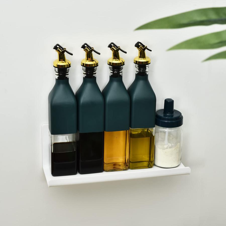 Toski バスルームラック 2個セット 調味料ラック 日本製強力テープ付き お風呂ラック 強力粘着固定 幅30cm キッチン 洗面所 棚 浮か |  | 07