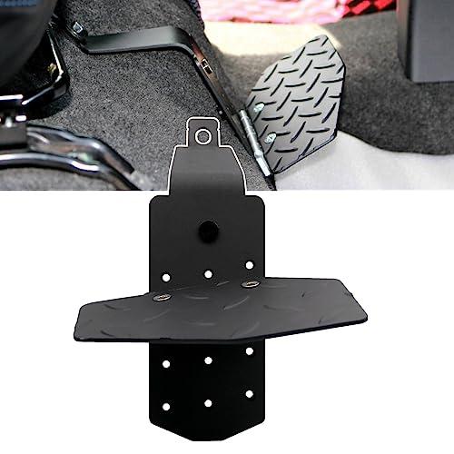 Jeyaic ハイエース 200系1-6型に対応するフットレスト & マットの運転席用 足置き台 折り畳めるフットレスト レッグパッド 足のせる | 