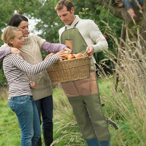 Ｌｅｉｘｅｕｄ 草刈り エプロン 大容量 園芸 ガーデニング 作業用サロペット 作業用家庭菜園 刈り取りレッグガード 前掛け ガーデニングツール |  | 04