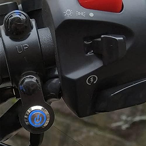 YFFSFDC オートバイハンドルバースイッチ 12V LED ATVバイク LED 警告灯 ハザードライト ヘッドライトフォグライトスイッチ |  | 04