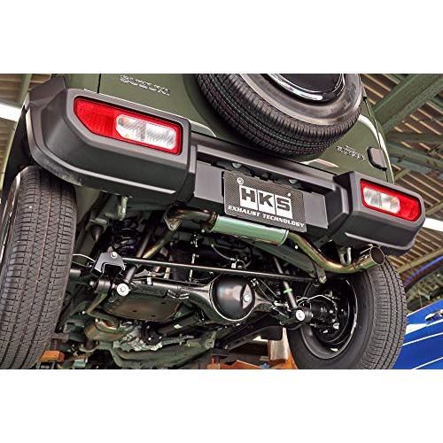 ジムニーシエラJB74W用 HKS リーガルマフラー 車検対応 ジムニーシエラ JB74専用 HKS リーガマックス TRAILMASTER