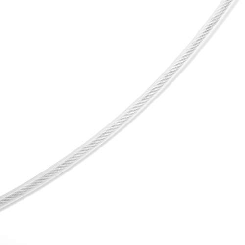 芝刈り機トリマーライン、芝刈り機アクセサリー草刈り機ラインスチールワイヤーブラシカッターロープガーデニング用3mm x 40m |  | 08