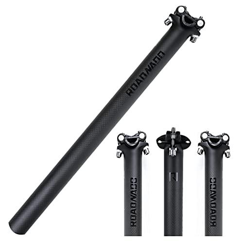 ROADNADO カーボンシートポスト 27.2 30.8 31.6 超軽量 自転車 シートポスト 炭素繊維 ロードバイク シートチューブ マウ | 