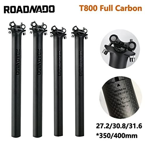ROADNADO カーボンシートポスト 27.2 30.8 31.6 超軽量 自転車 シートポスト 炭素繊維 ロードバイク シートチューブ マウ |  | 08