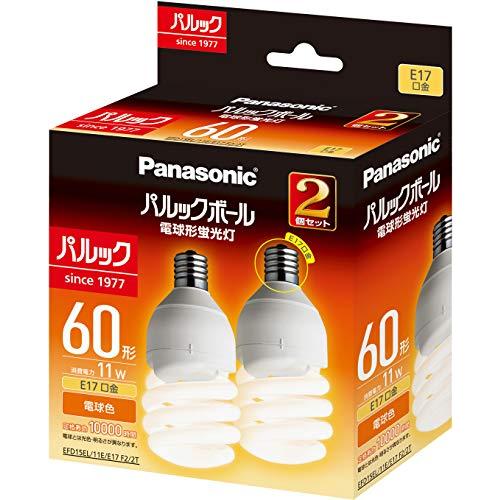 パナソニック 電球形蛍光灯 パルックボール 口金直径17mm 電球 60形 電球色 2個入り EFD15EL11EE17F22T |  | 02