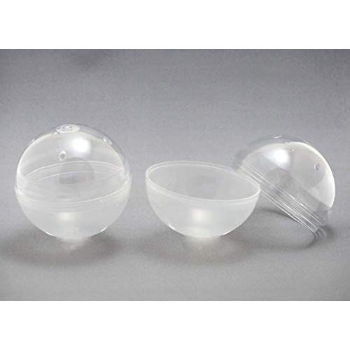 あミューズ 75mm空カプセル 50個入 乳白 ガチャガチャ用 カプセル | 