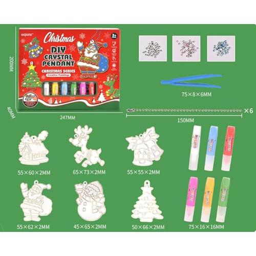 グラスデコ クリスマスオーナメント 6個セット ガラス絵の具用 オーナメント |  | 01