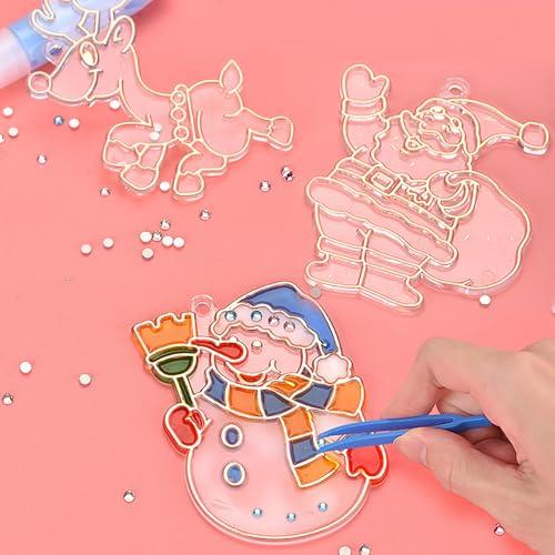 グラスデコ クリスマスオーナメント 6個セット ガラス絵の具用 オーナメント |  | 02