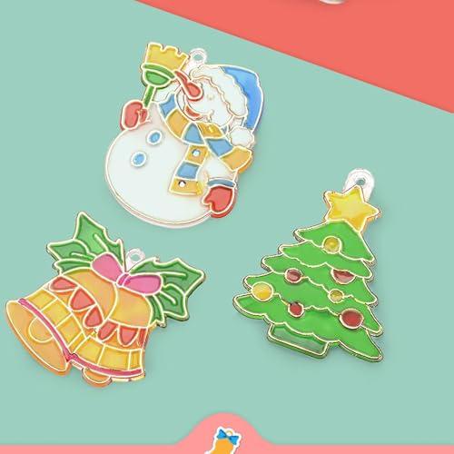 グラスデコ クリスマスオーナメント 6個セット ガラス絵の具用 オーナメント |  | 03