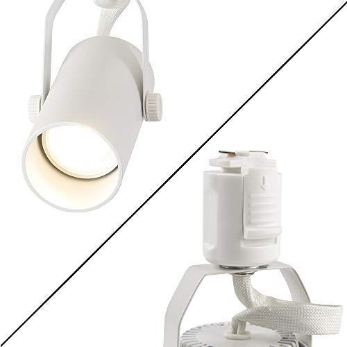 Dotoy ダクトレール用 スポットライト E11口金 白 ダクトレール LED電球 E11 60W形相当 電球色 6W 600lm ライティン |  | 01